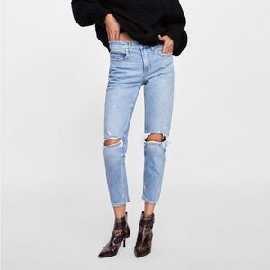 Zara Slim Boyfriend Jean